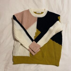 Colorblock Sweater